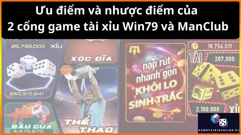 So Sanh Cong Game Tai Xiu Win79 Va Manclub 6719 1